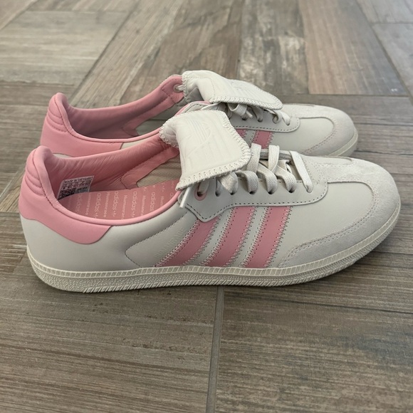 adidas gazelle silver green womens adidas Samba Humanrace by Pharrell - Green/Alumina main image 0